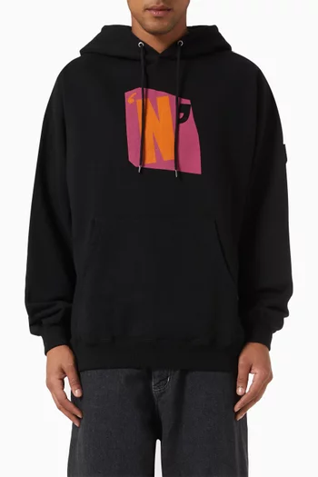 x Phingerin Logo Hoodie in Cotton
