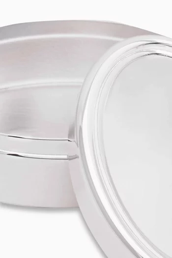 Bonbonniere Mandorla Trinket Box in Silver-plated