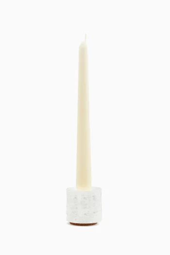 Candle Holder in Silver-plated