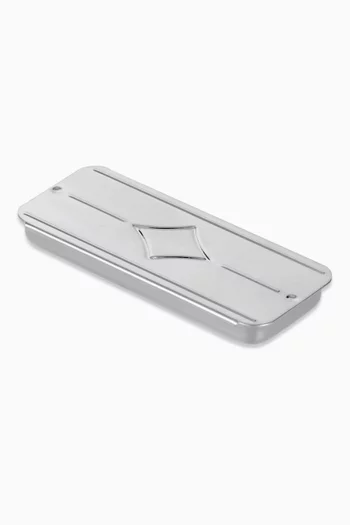 Bonbonniere Ace of Diamonds Trinket Box in Silver-plated