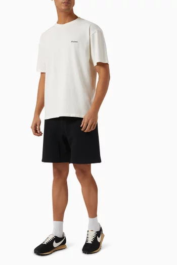Dyed Logo-print T-shirt in Cotton-jersey