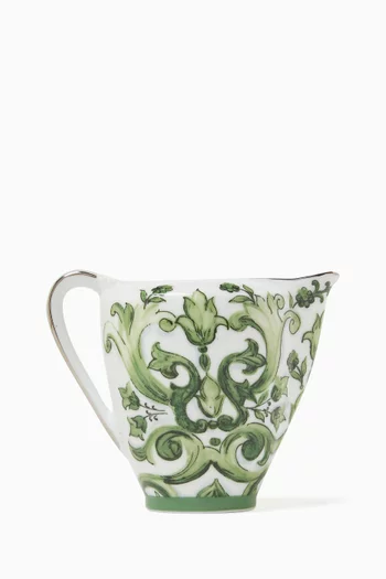 Maiolica Verde Creamer Jug