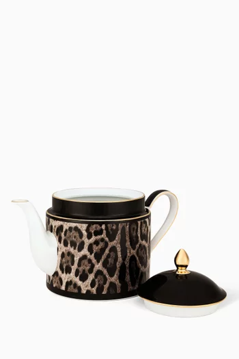 Leopardo Tea Pot in Porcelain