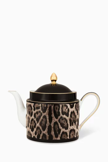 Leopardo Tea Pot in Porcelain
