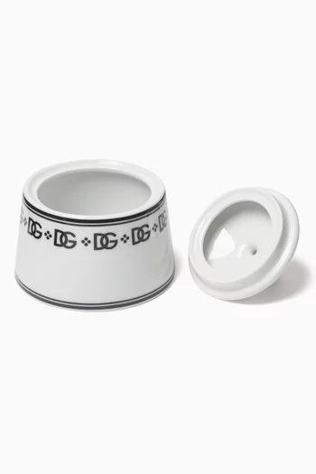 DG Sugar Bowl in Porcelain