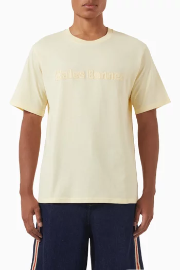 Logo Patch T-shirt in Organic-cotton