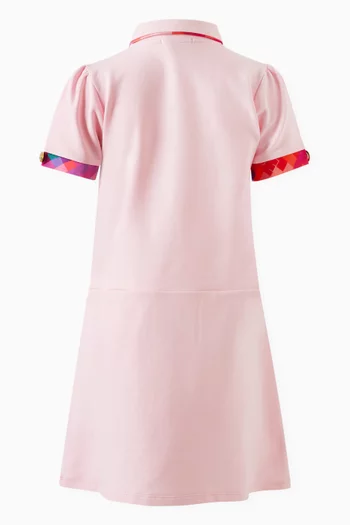 Logo-embroidered Dress