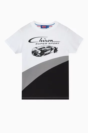 Chiron Super Sport Graphic T-shirt in Cotton