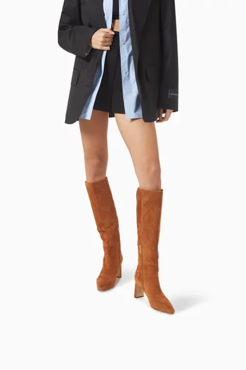 Sylvia 70 Knee-high Boots in Suede