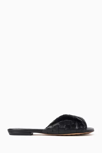 Blink Flat Sandals in Nappa Leather