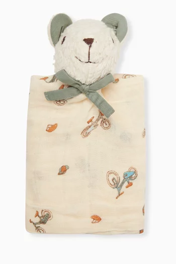 Cuddle Cloth Bear Toy in Organic Cotton