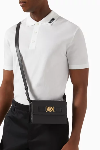 Biggie Crossbody Bag in Leather