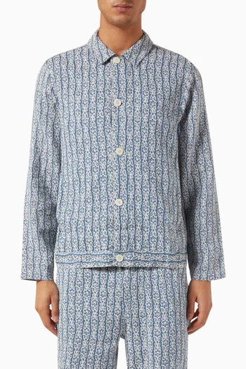 Iggy Floral-embroidered Jacket