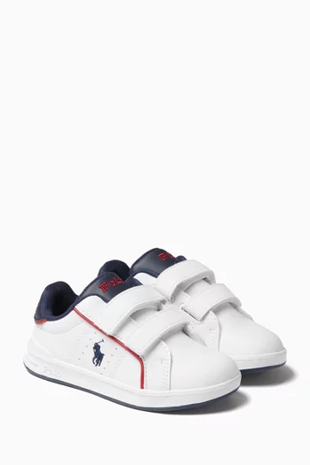 Heritage Court III Sneakers in Faux Leather