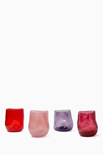 Tumbler Glasses, Set of 4