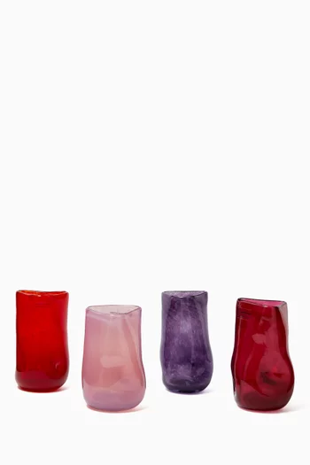 Tall Glasses, Set of 4