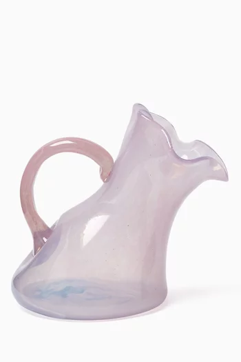 Medium Thaw Jug in Recycled Glass