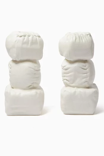 'Stuffed' Candle Holders, Set of 2