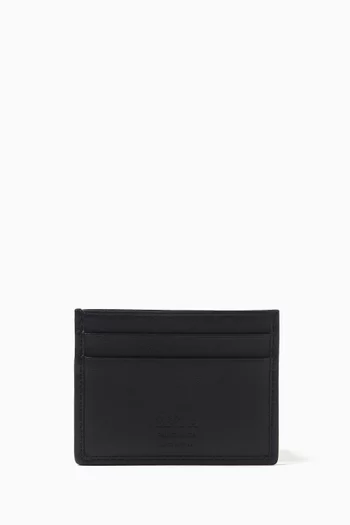 Card Case in Woven Nappa Leather