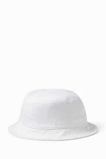 Polo Bear Bucket Hat in Cotton