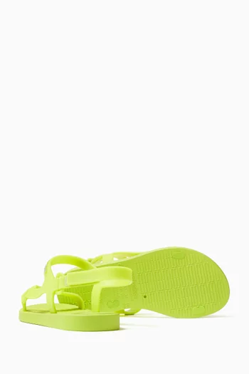 Sun Downtown Sandals in PVC