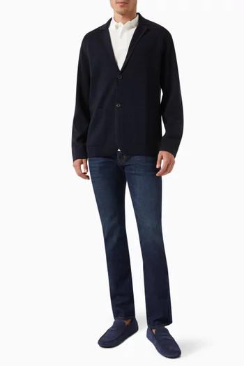 Knit Blazer in Merino Wool