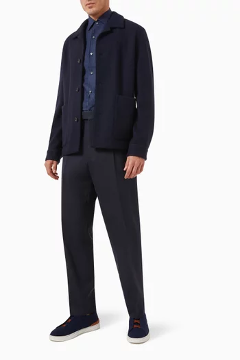 Chore Jacket in Wool-blend