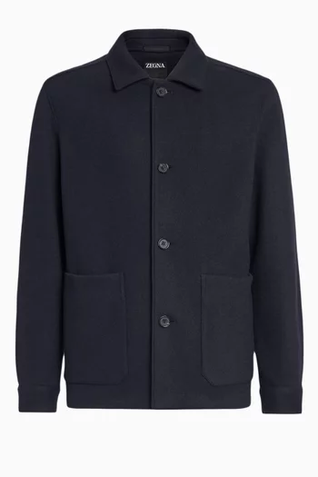 Chore Jacket in Wool-blend