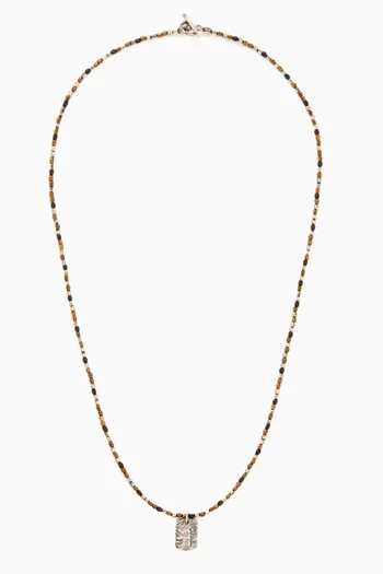 Triple Beaded Necklace