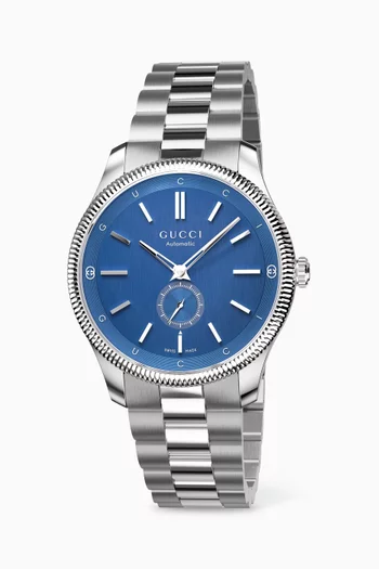 Buy Gucci Silver G Timeless Automatic Watch 40mm For Men Online Ounass UAE