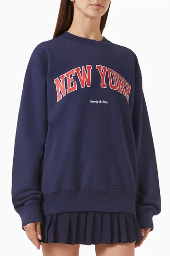 New York Ivy Crewneck Sweatshirt