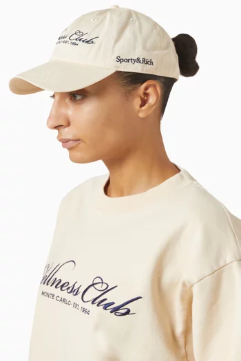 Wellness Club Cap in Cotton Twill