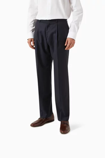 Double T Loafers in Leather