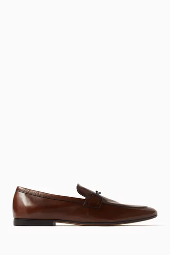 Double T Loafers in Leather