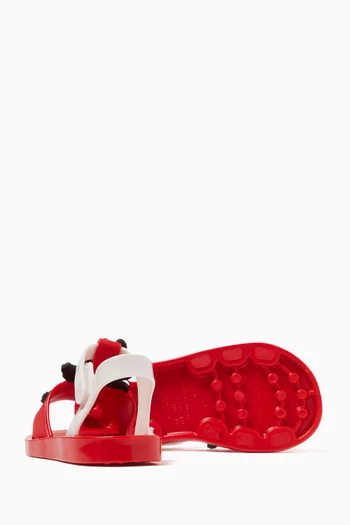 Mickey & Minnie Mouse Sandals in Melflex® PVC