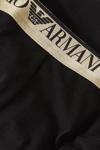 Logo Boxer Briefs in Cotton