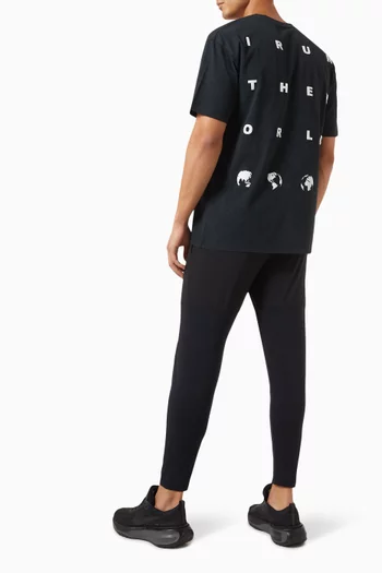 Easy Run The World T-shirt in Cotton-jersey