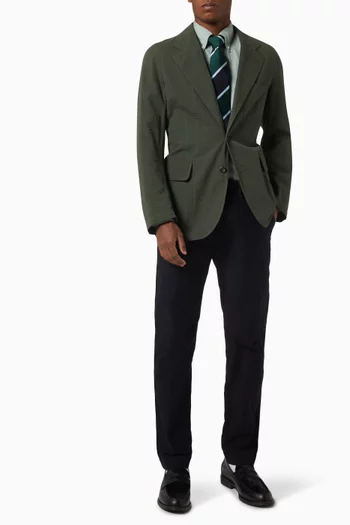 Pinpoint Oxford Button-down Shirt in Cotton