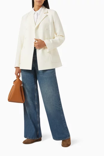 Wide-leg Jeans in Denim