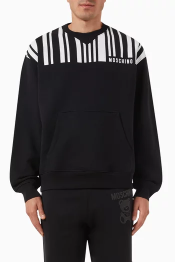 Moschino sweatshirt mens sale clearance