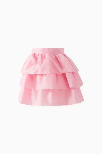 Ruffle Layered Skirt