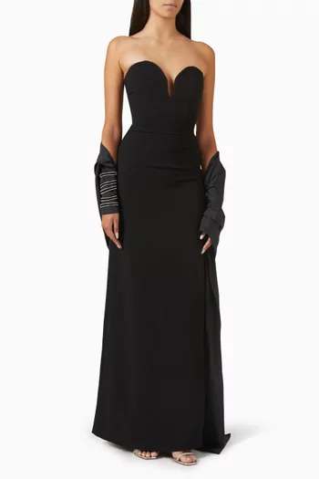 Jiji Muse Gown with Shawl