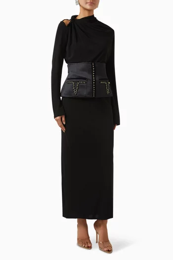 The Gouna Gown with Duchess Belt