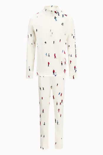 قميص عازل للحرارة بسحّاب قصير