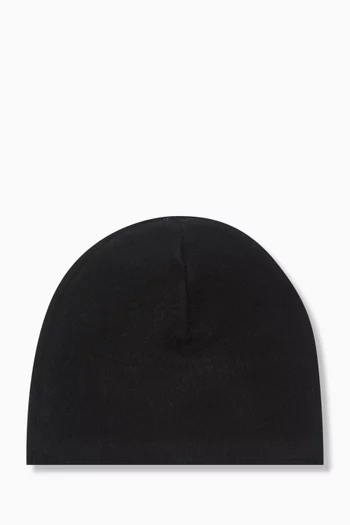 Intarsia-star Beanie in Merino Wool