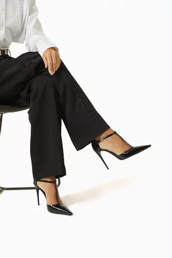 T-bar 105 Pumps in Patent Leather