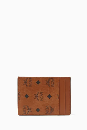 Aren Card Case in Visetos