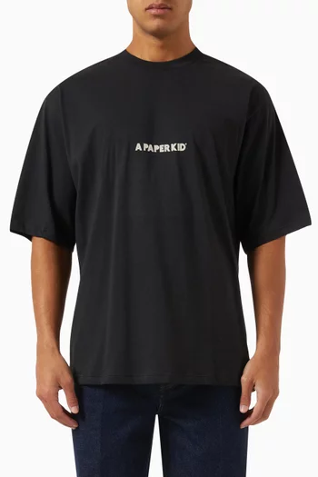 Logo T-shirt in Cotton