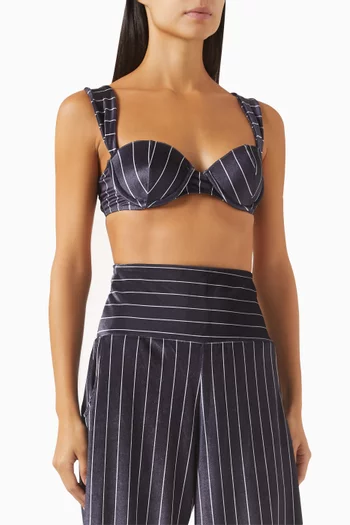 Cityjama Knit Bra in Velvet