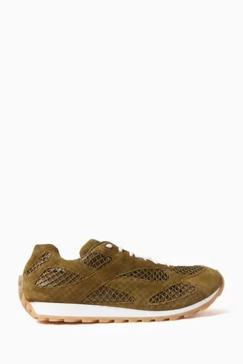 Orbit Sneakers in Suede & Mesh